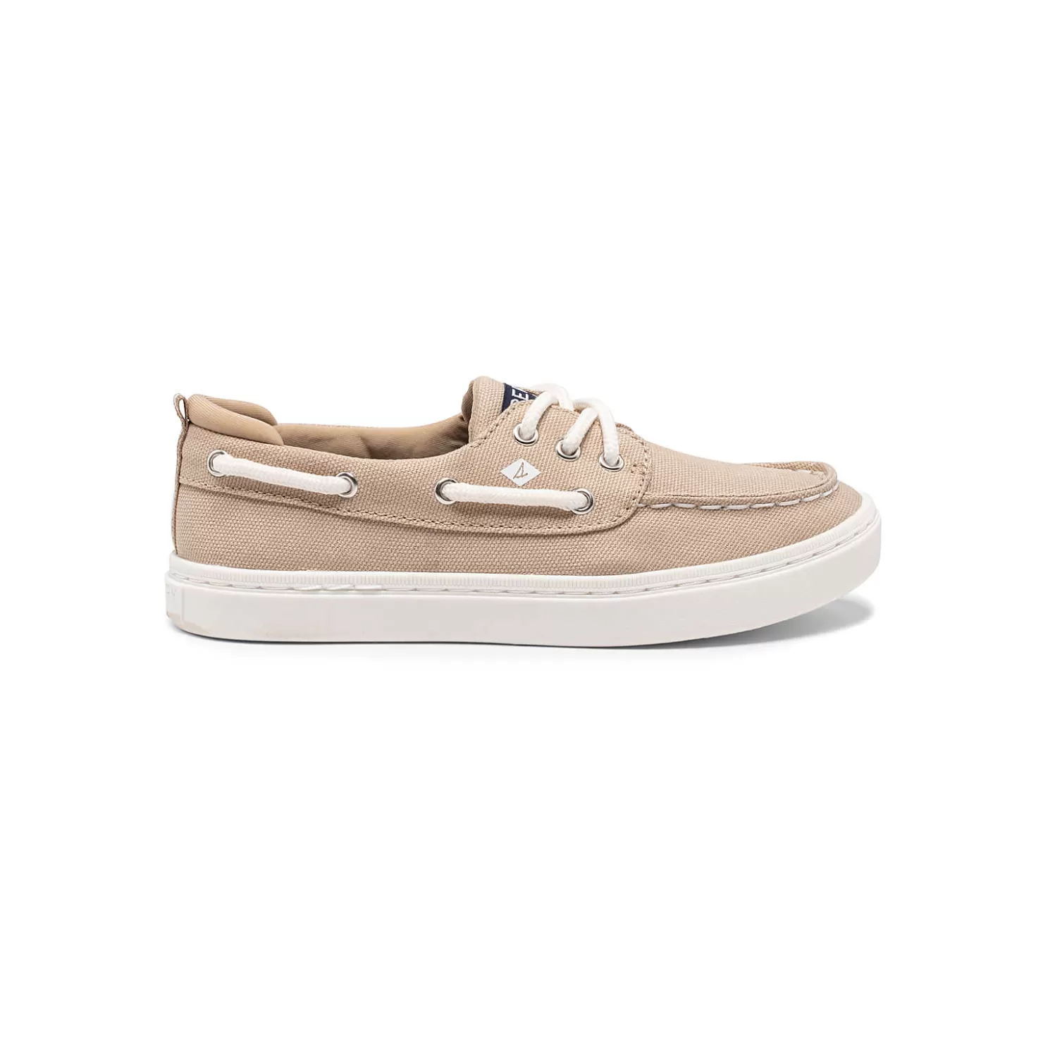 Sneakers | Boat Shoes | Sperry Big Kid's Sea Ketch Washable Sneaker Khaki