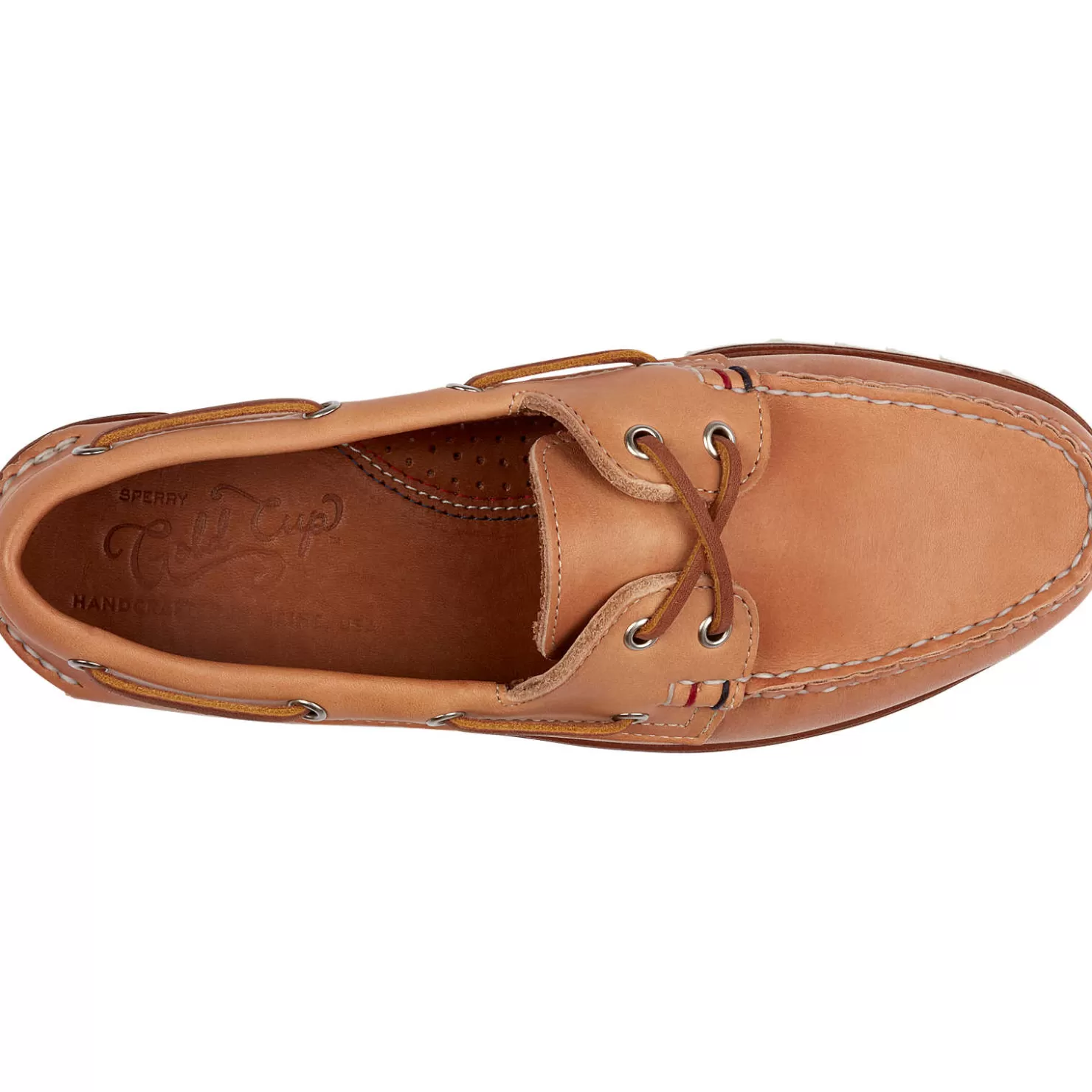 Handcrafted in Maine | Authentic Original Boat Shoe | Sperry Men's Gold Cup™ Authentic Original™ Handcrafted in Maine Boat Shoe Natural